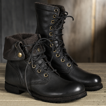 Women's Lace-Up Combat Boots