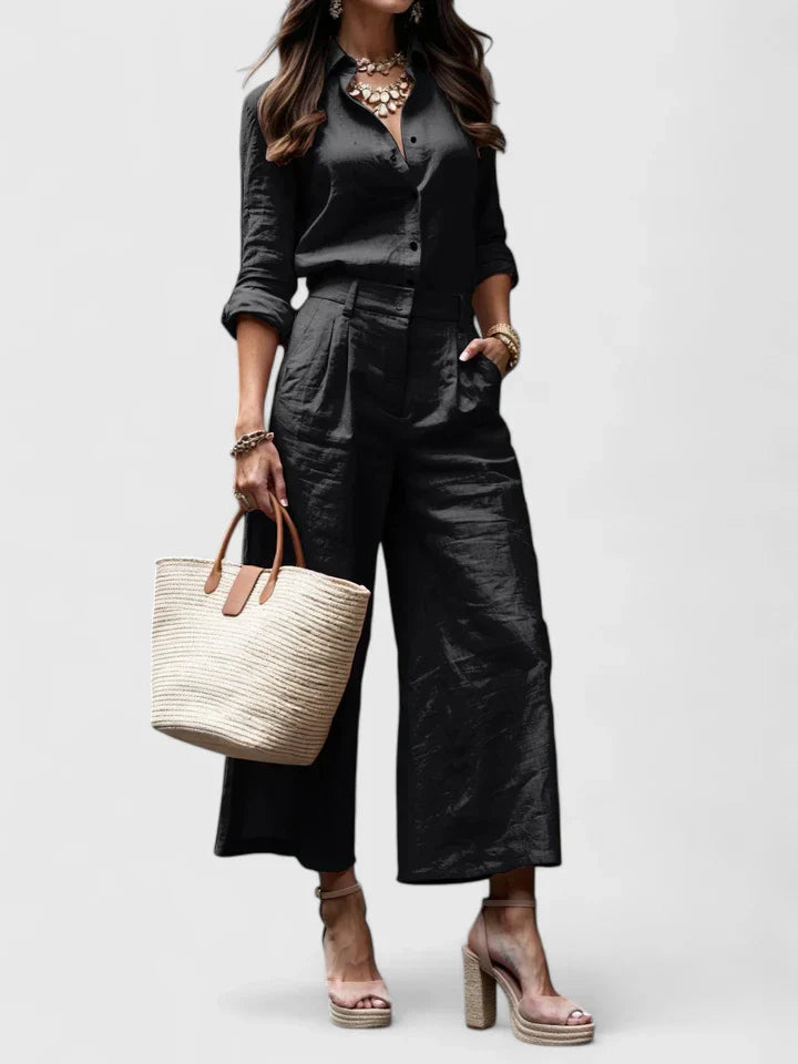 Relaxed Fit Two-Piece Set