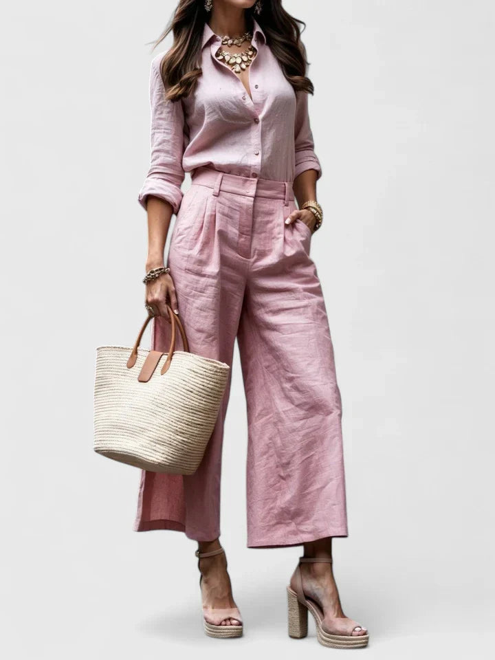 Relaxed Fit Two-Piece Set