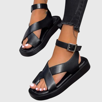 Gladiator Sandals With Adjustable Straps