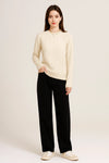 Wool Knit Sweater Women Soft Lightweight Warm