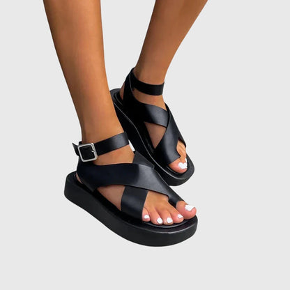 Gladiator Sandals With Adjustable Straps