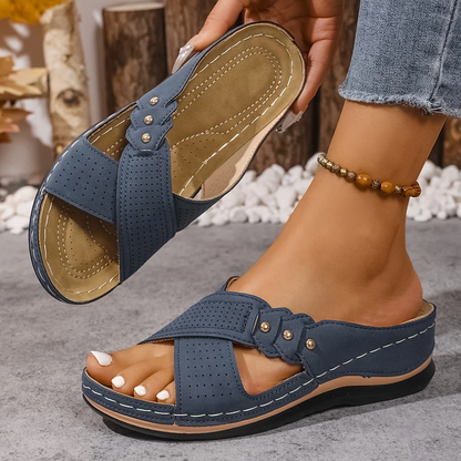 Wedge Sandals With Anti-Slip Sole