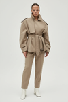 Oversized Belted Trench Coat