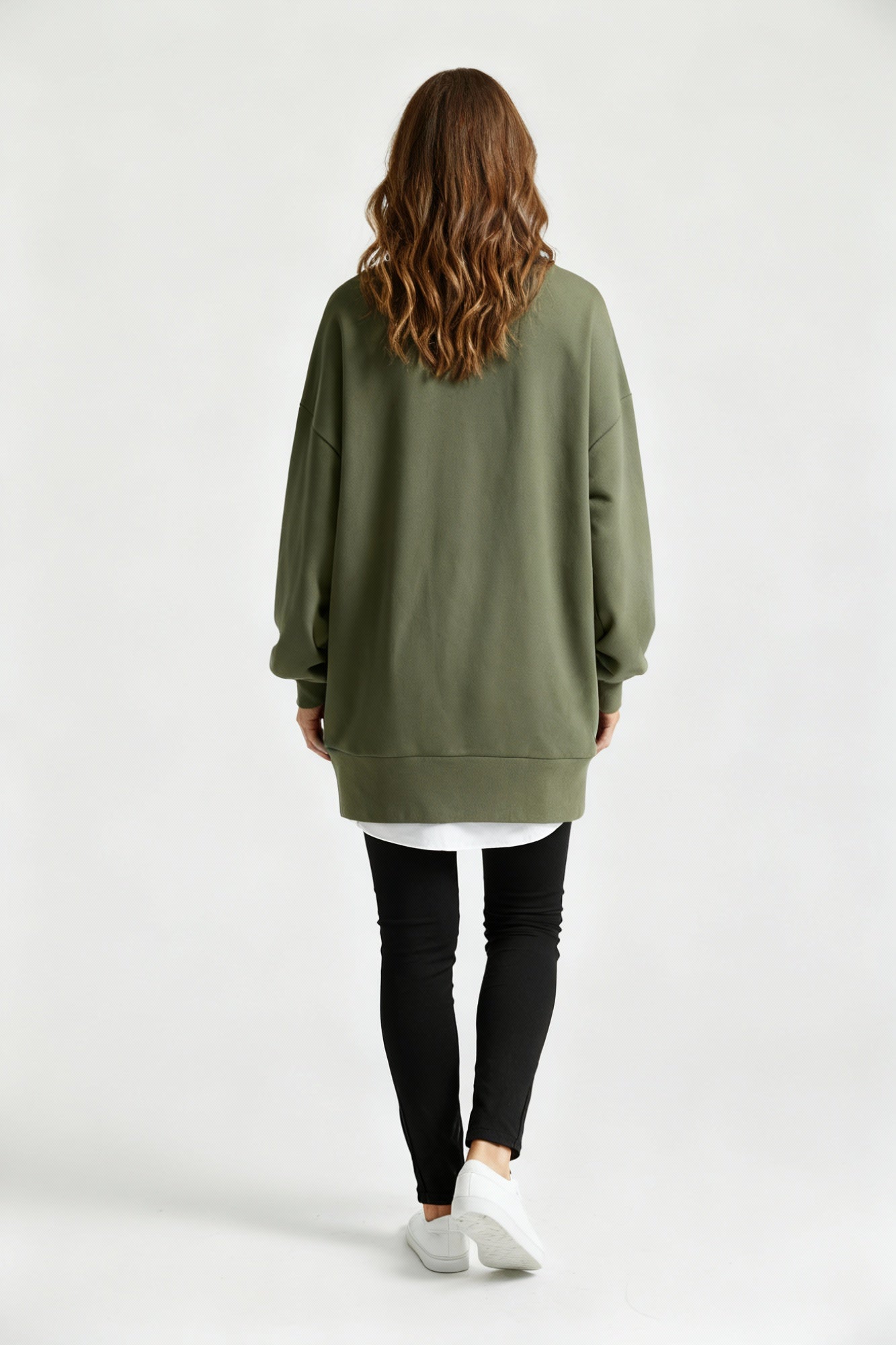 Oversized Dropped Shoulder Sweater Women Relaxed Style and Bold Colours