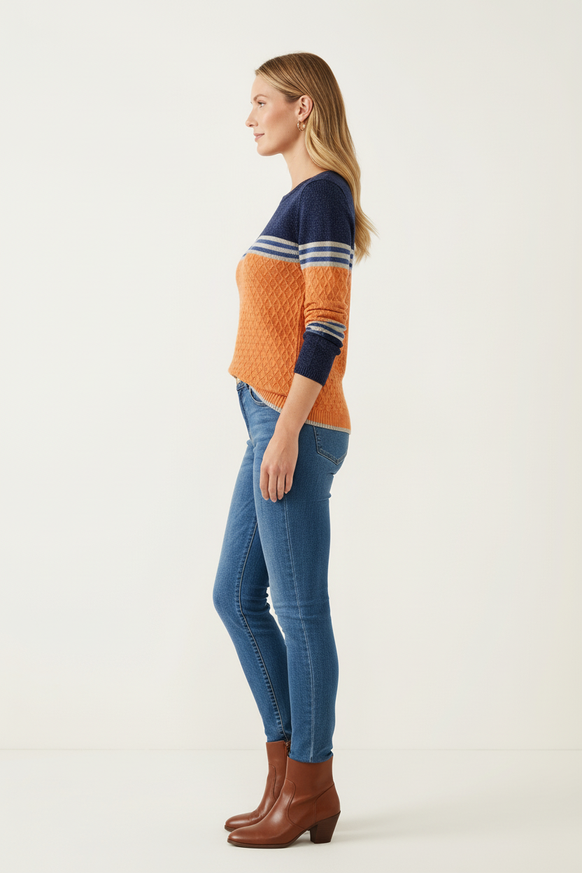 Slim Fit Womens Knit Sweater