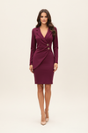 Women’s Asymmetric Blazer Dress with Tailored Fit