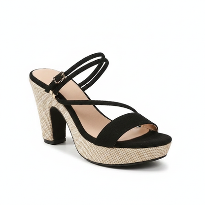 Strappy Stiletto Heeled Pumps
