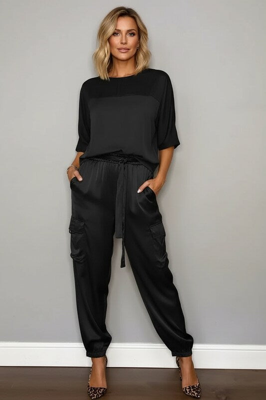 Casual Chic Two Piece Set with Relaxed Fit