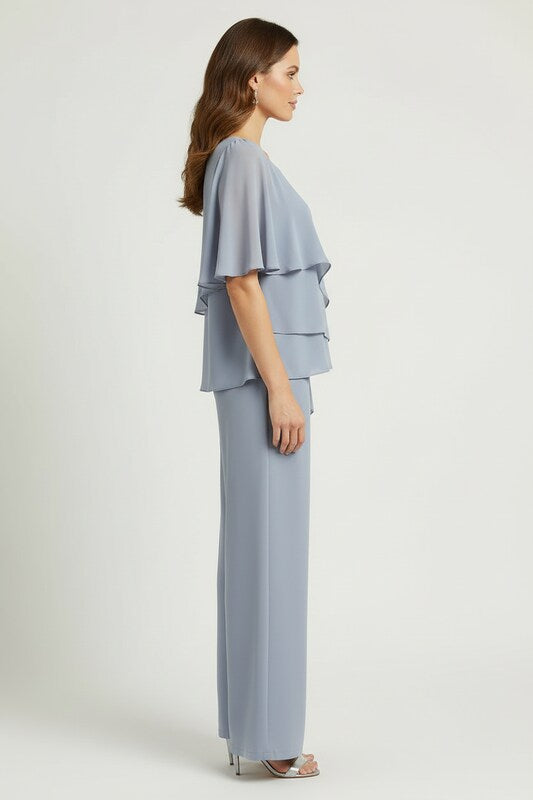 Flowing Two Piece Set with Feminine Silhouette