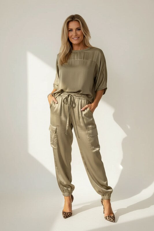 Casual Chic Two Piece Set with Relaxed Fit