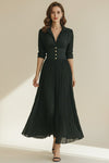 Fitted Waist Dress with Feminine Silhouette