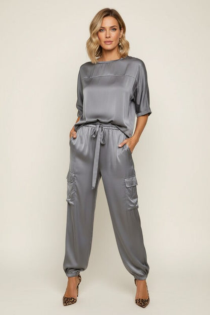 Casual Chic Two Piece Set with Relaxed Fit
