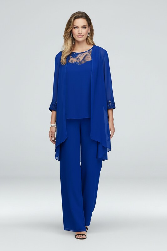 Three Piece Set with Relaxed Fit and Coordinated Design