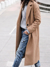 Women's Oversized Lapel Trench Coat