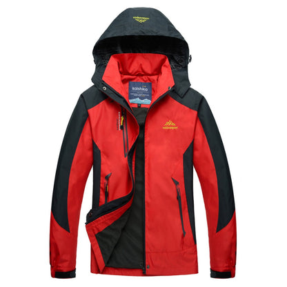 Women's Hooded Colourblock Outdoor Jacket