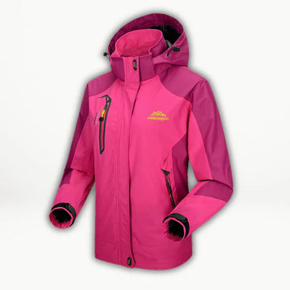 Women's Hooded Colourblock Outdoor Jacket